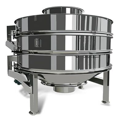 三次元運動振動篩、鏡面仕上げスクリーニング装置、材料選別および処理用