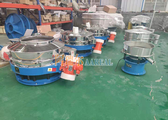 ステンレス鋼1200mm シングルデッキチタン・二酸化物 流通通振動シート 内部にテフロンで噴霧されたチタン・二酸化物