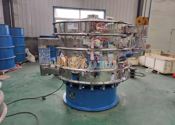 ステンレス鋼 1500mm ロータリー振動スクリーン 複合スクリーニング 大容量