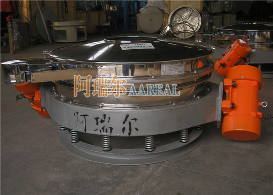 ステンレス鋼1200mm シングルデッキチタン・二酸化物 流通通振動シート 内部にテフロンで噴霧されたチタン・二酸化物