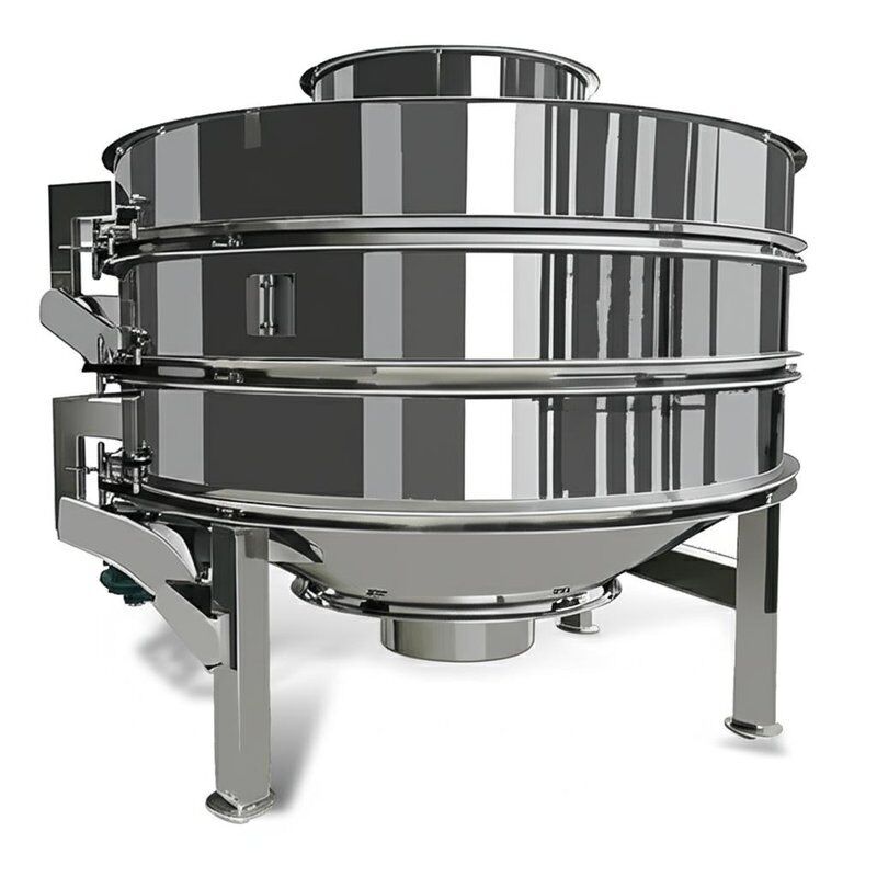 三次元運動振動篩、鏡面仕上げスクリーニング装置、材料選別および処理用