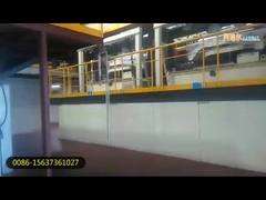 シリコンボールとケーブル懸垂付きの円形円形線形回転画面