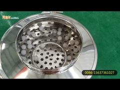 大容量 精細なニッケル合金粉末をスクリーニングするための強力な回転振動スクリーン